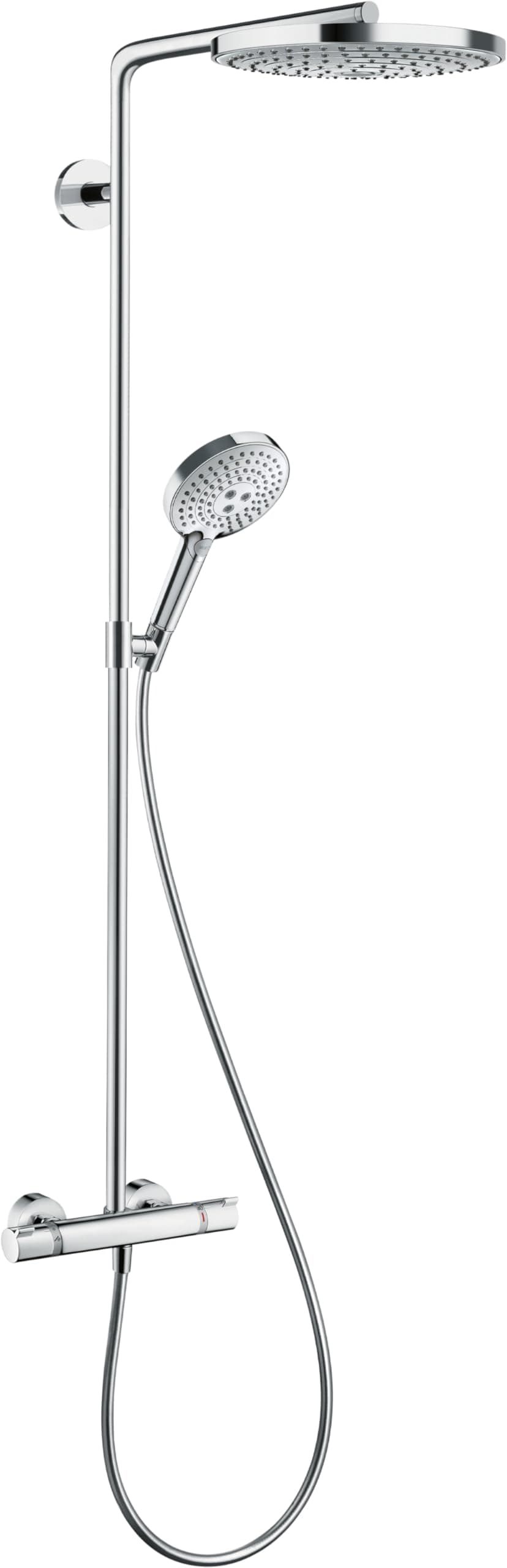 Hansgrohe Showerpipe Duschsystem Raindance Select crom con cabeza Raindance S 240 2jet 27129000