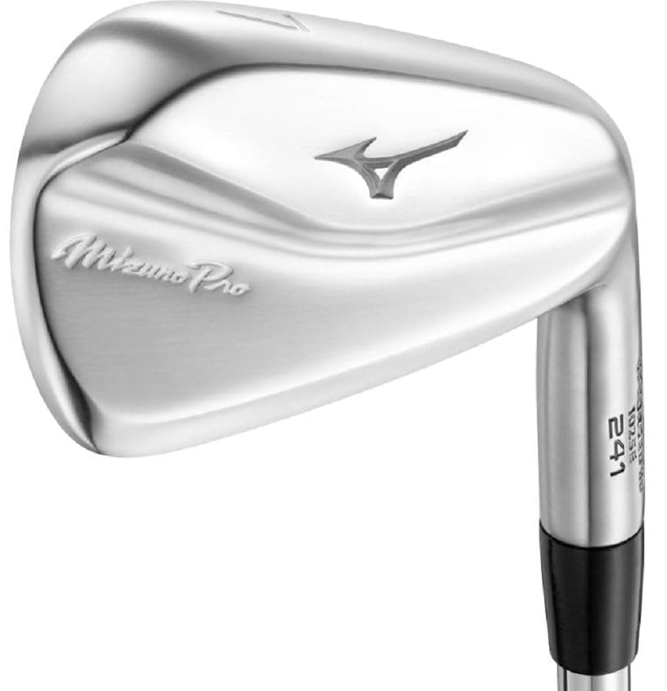Mizuno Pro 241 Juego de hierros - 7 piezas 4-PW - para diestros - Acero/Stiff 211075.RSST.01.7X4P