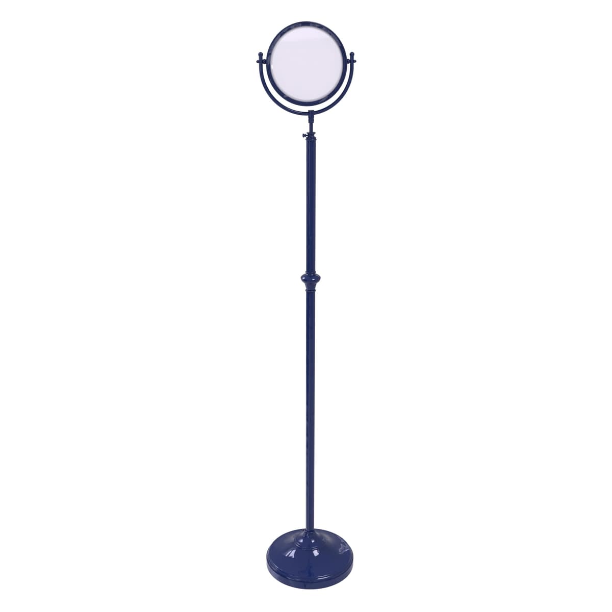 Espejo de pie ajustable Allied Brass DMF-2/3X-MBL 8" con aumento 3X, Mediterranean Blue