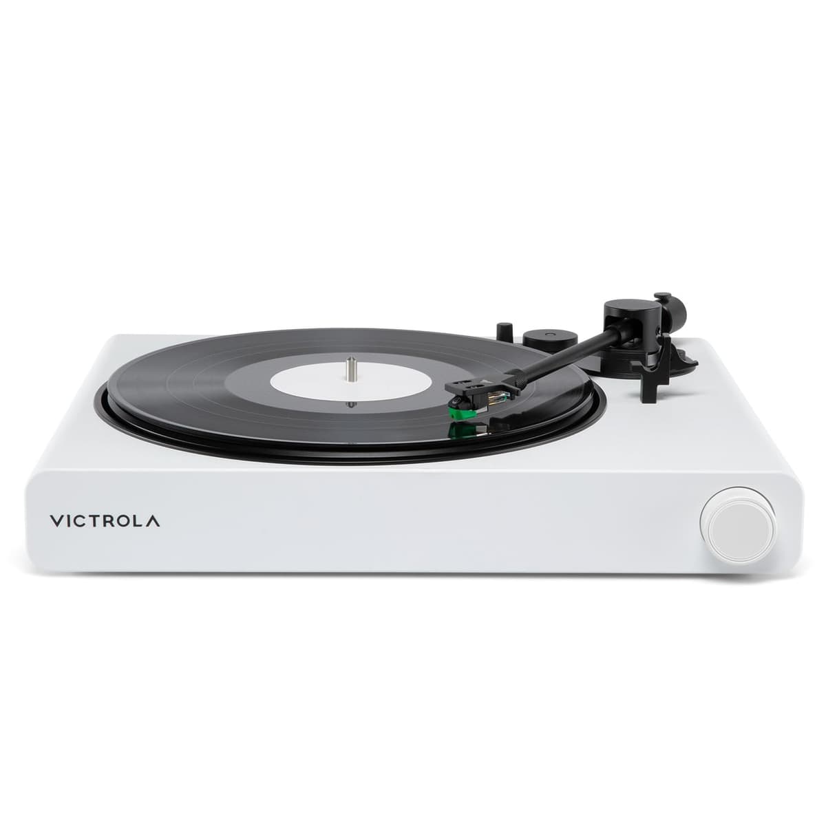 Victrola Stream Onyx - Tocadiscos Wi-Fi con salida Bluetooth, compatible con Sonos, Roon Ready y cápsula de imán móvil (Blanco) VPT-2000-WHT-ATE