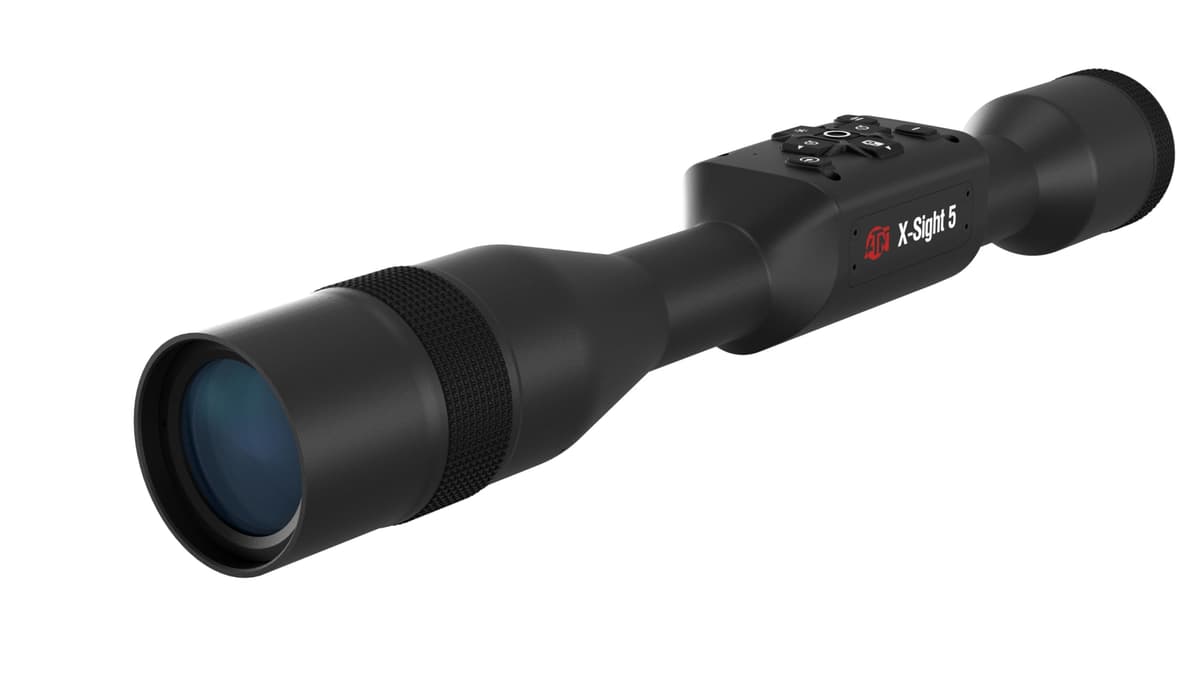 theOpticGuru ATN X-Sight 5 Smart Visor de Caza Día/Noche con Calculadora Balística, 4056x3040 Resolución, Grabación de Video, Wi-Fi, Más de 14 hrs de Batería (5-25x)