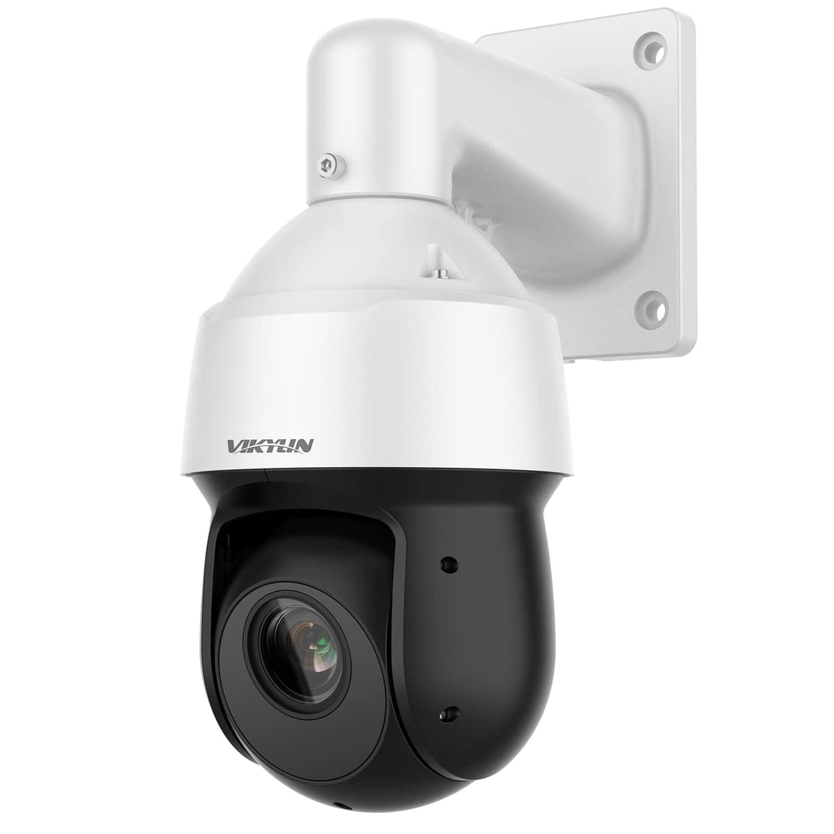 VIKYLIN Cámara IP PTZ POE 8MP Starlight Zoom Óptico 25x, 4K@30fps Seguimiento Automático, Lente 5-125 mm Alta Velocidad (240°/s), Detección AI de Rostros/Humanos/Vehículos, Protección Perimetral, IR 100 m DHSD49825-HNRVK