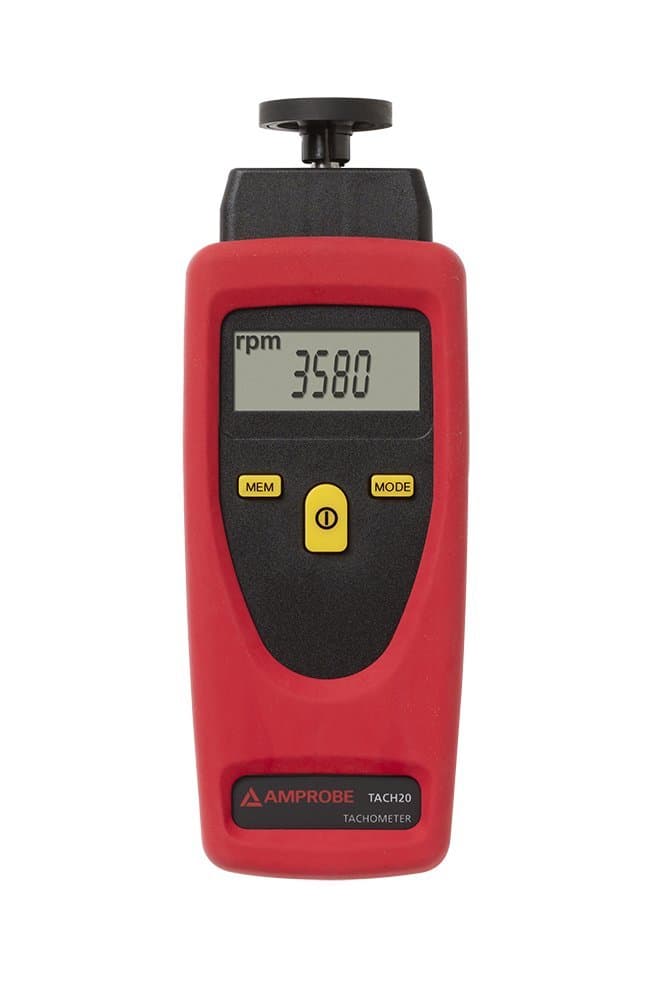 Amprobe TACH-20 Tacómetro con medición por contacto y sin contacto 3311961