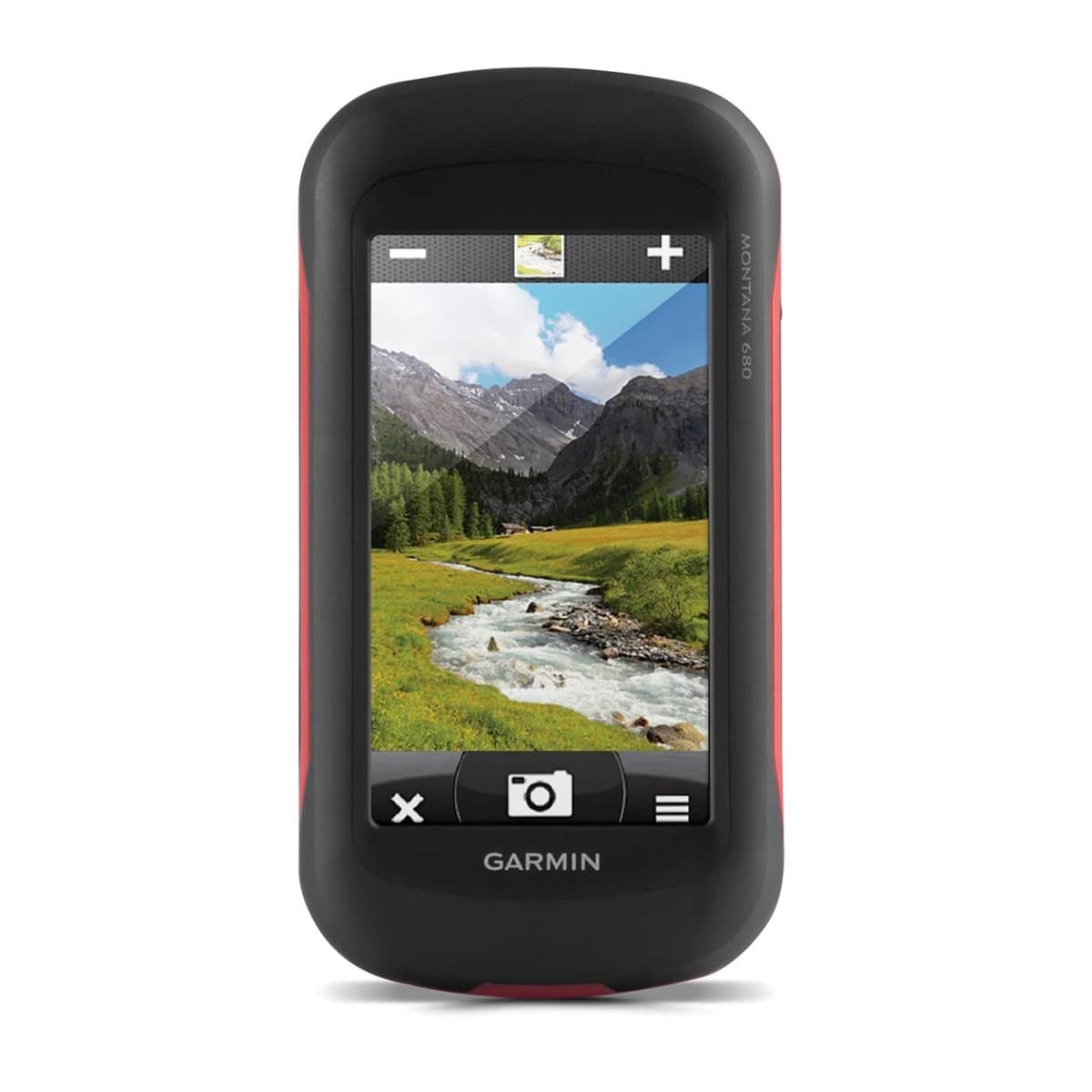 Garmin Montana 680, GPS/GLONASS de mano para senderismo con pantalla táctil y cámara de 8 megapíxeles 010-01534-10