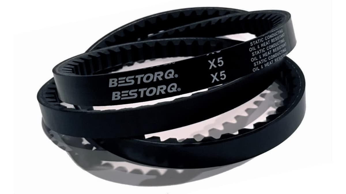 BESTORQ BX152 Correa en V acanalada X5 EPDM, 155" circ. exterior, paquete x10 BX152 10PC