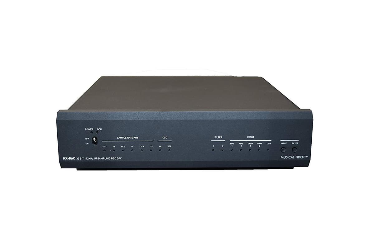 Musical Fidelity MX-DAC Convertidor Digital-a-Analógico (Negro) MUFIMXDACBK