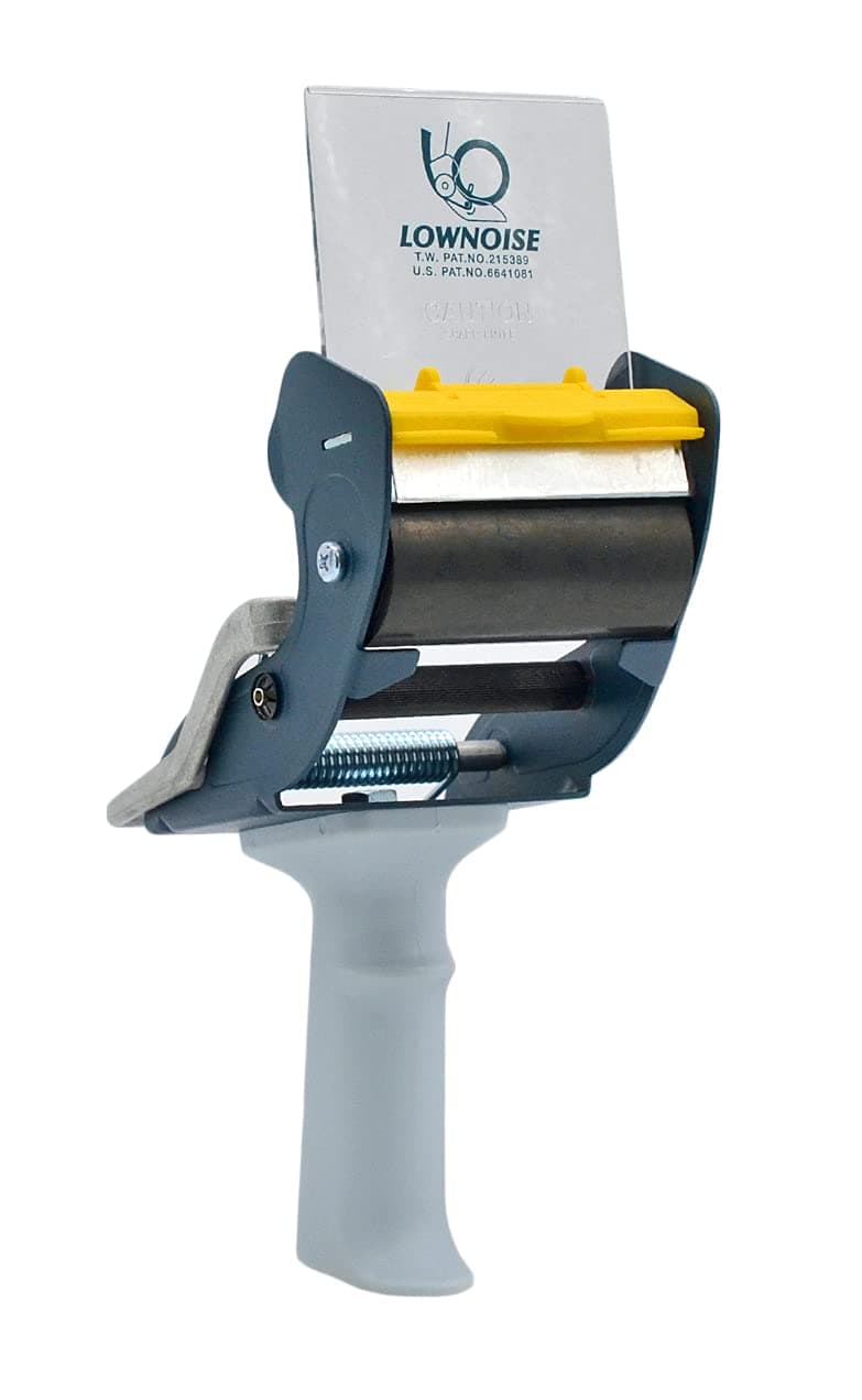 WOD SNC-389 dispensador silencioso para cinta de embalaje 3" con cubierta de seguridad