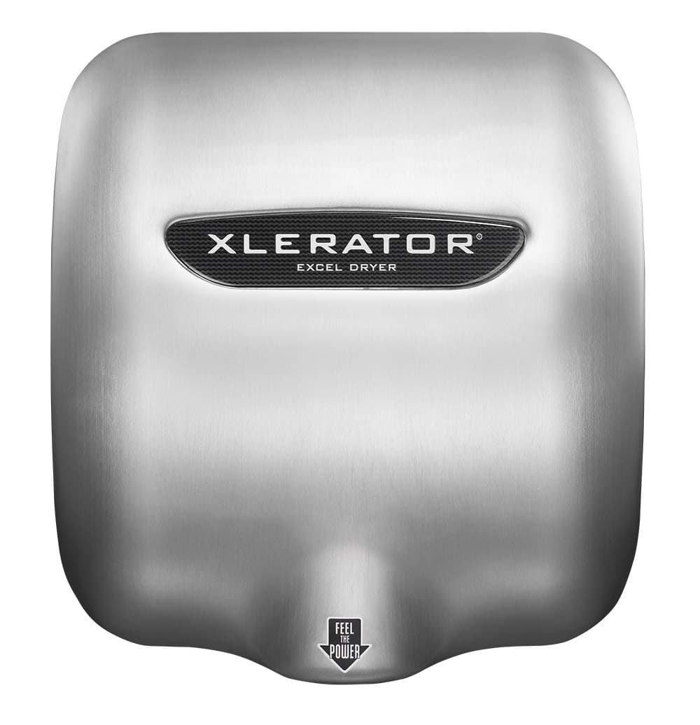 XLERATOR XL-SB Secador de manos automático alta velocidad, cubierta acero inoxidable cepillado 110/120V 304161