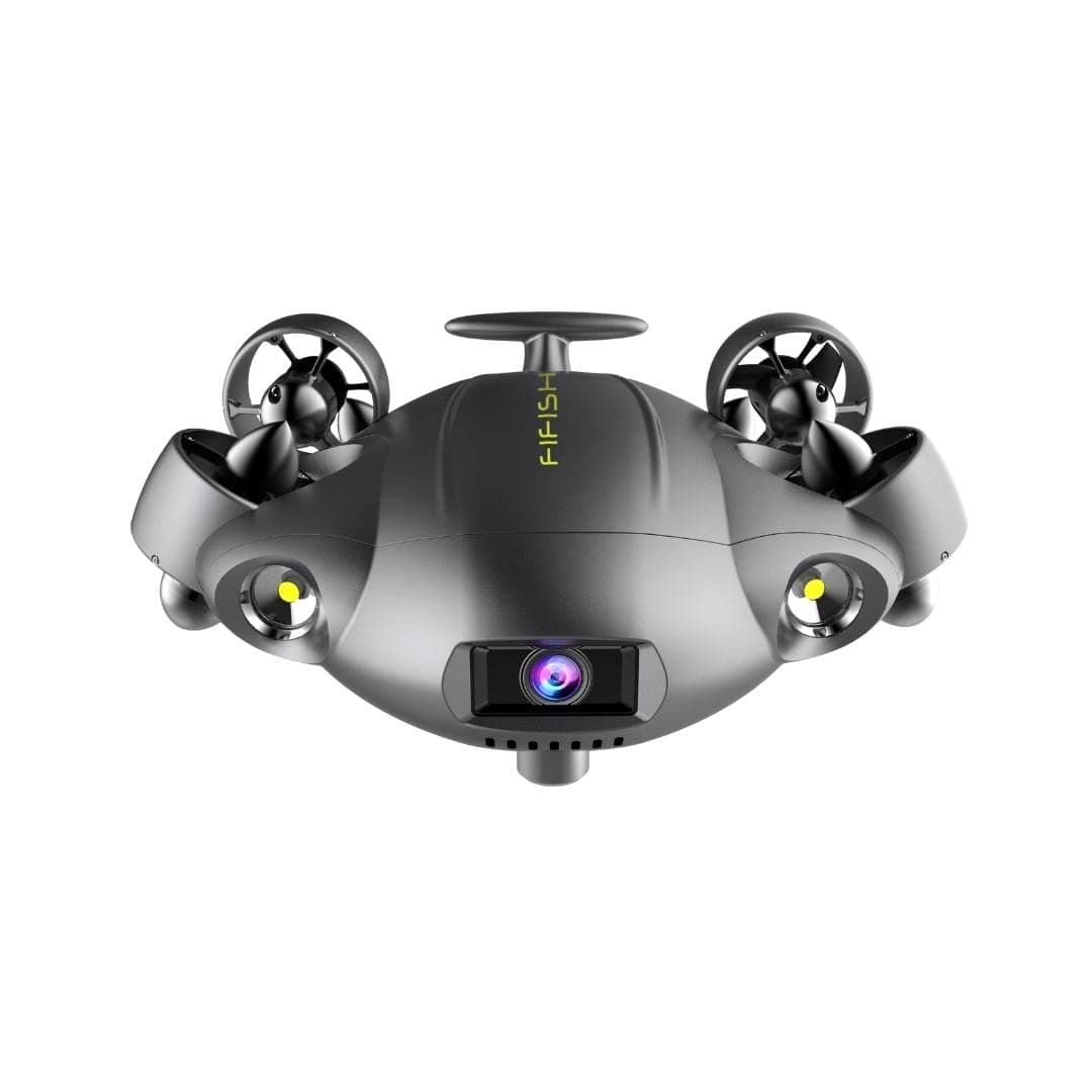QYSEA FIFISH V6 Expert ROV submarino con brazo robótico - Bundle 200m con estuche industrial
