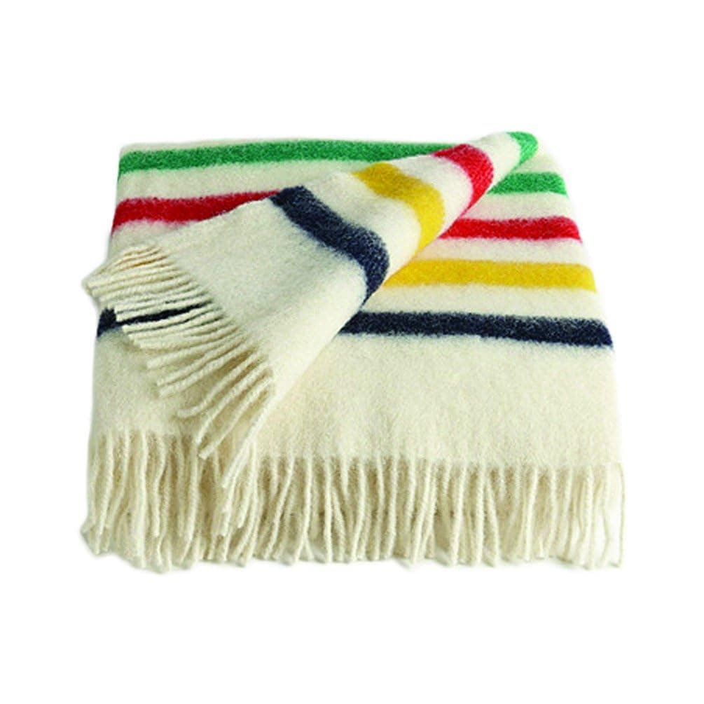 Hudson's Bay 42 x 70 in Caribou Throw, Multi-Stripe 8011102