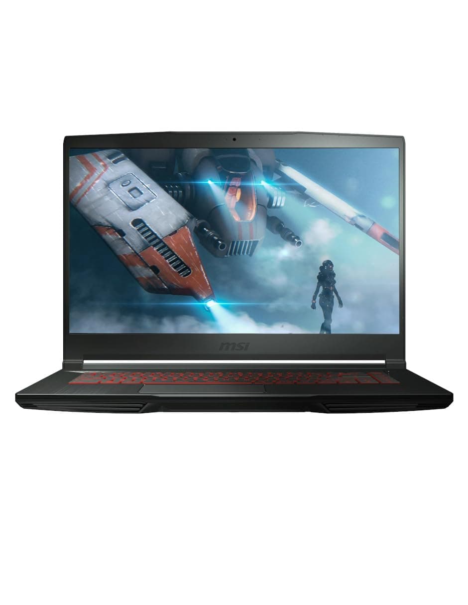 MSI GF63 Thin 15.6" Laptop para juegos, 144Hz FHD, Intel Core i5-11400H, NVIDIA GeForce RTX 3050 4GB, 16GB DDR4, 512GB NVMe SSD, Windows 11, Negro, 11UC-1276US