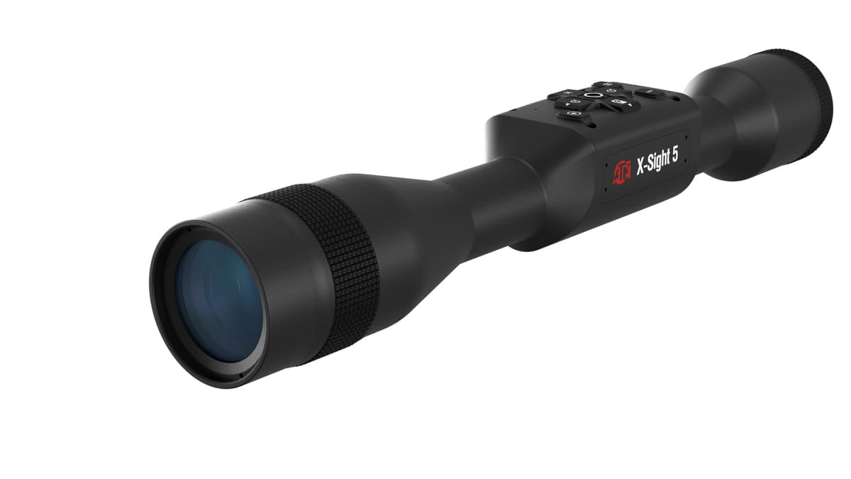 theOpticGuru ATN X-Sight 5 Smart Day/Night Hunting Scope con calculadora balística, resolución 4056x3040, grabación de video, Wi-Fi, 14+ horas de batería (3-15x)