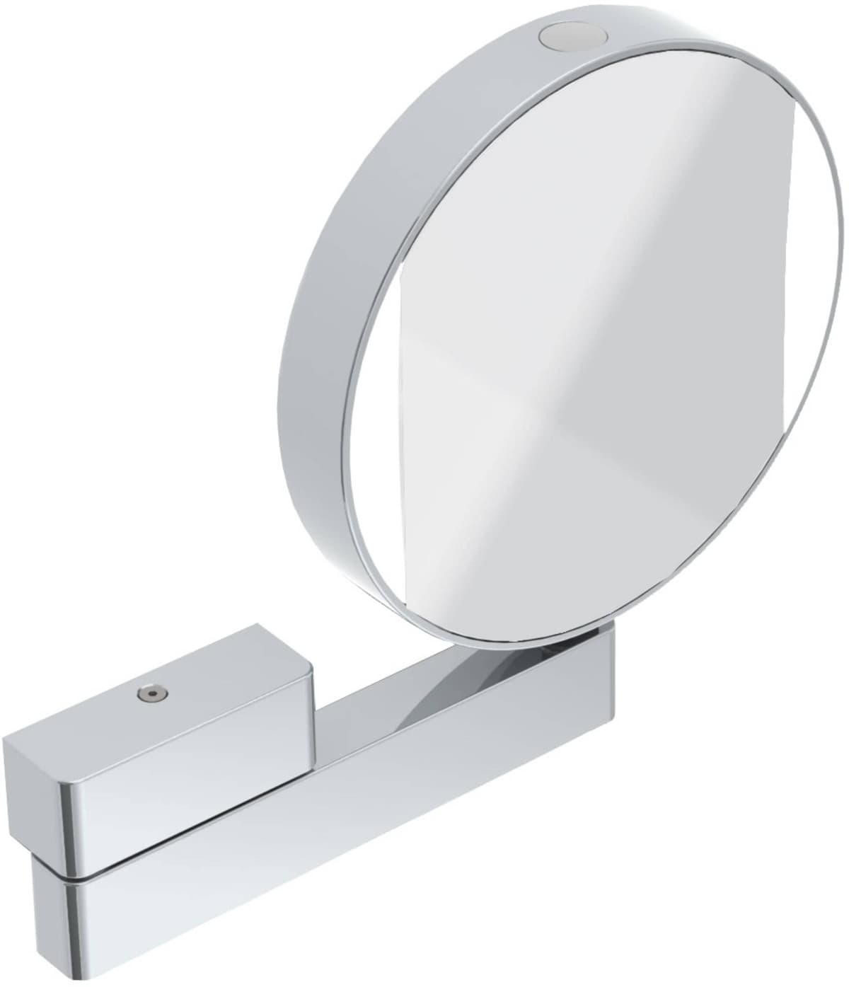 Emco Imago espejo cosmético redondo iluminado con brazo articulado 3x/7x (109506017)