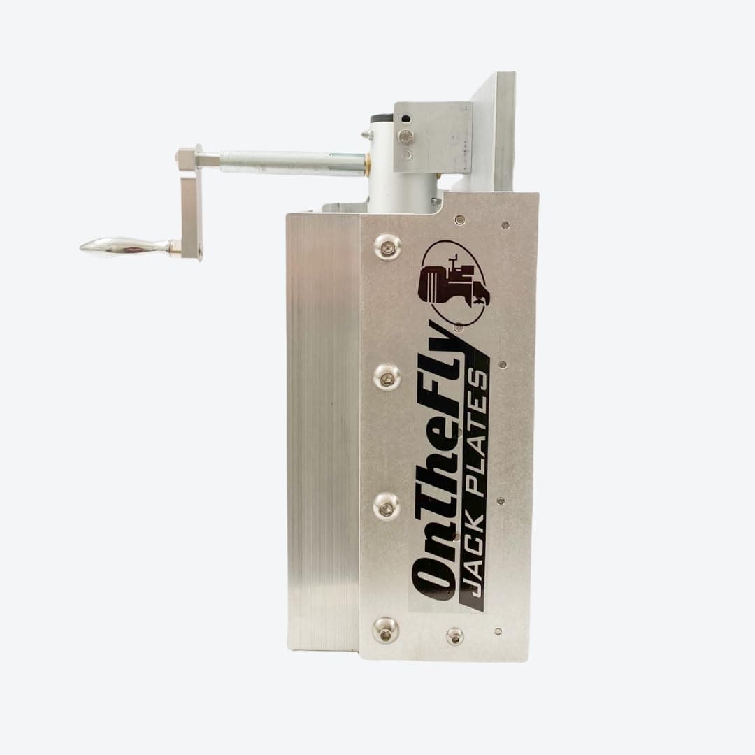 Placa Jack Ajustable Manual para Lancha - Aluminio Marino de Alta Calidad - Unidad Estándar - para Motores Fuera de Borda de hasta 30hp
