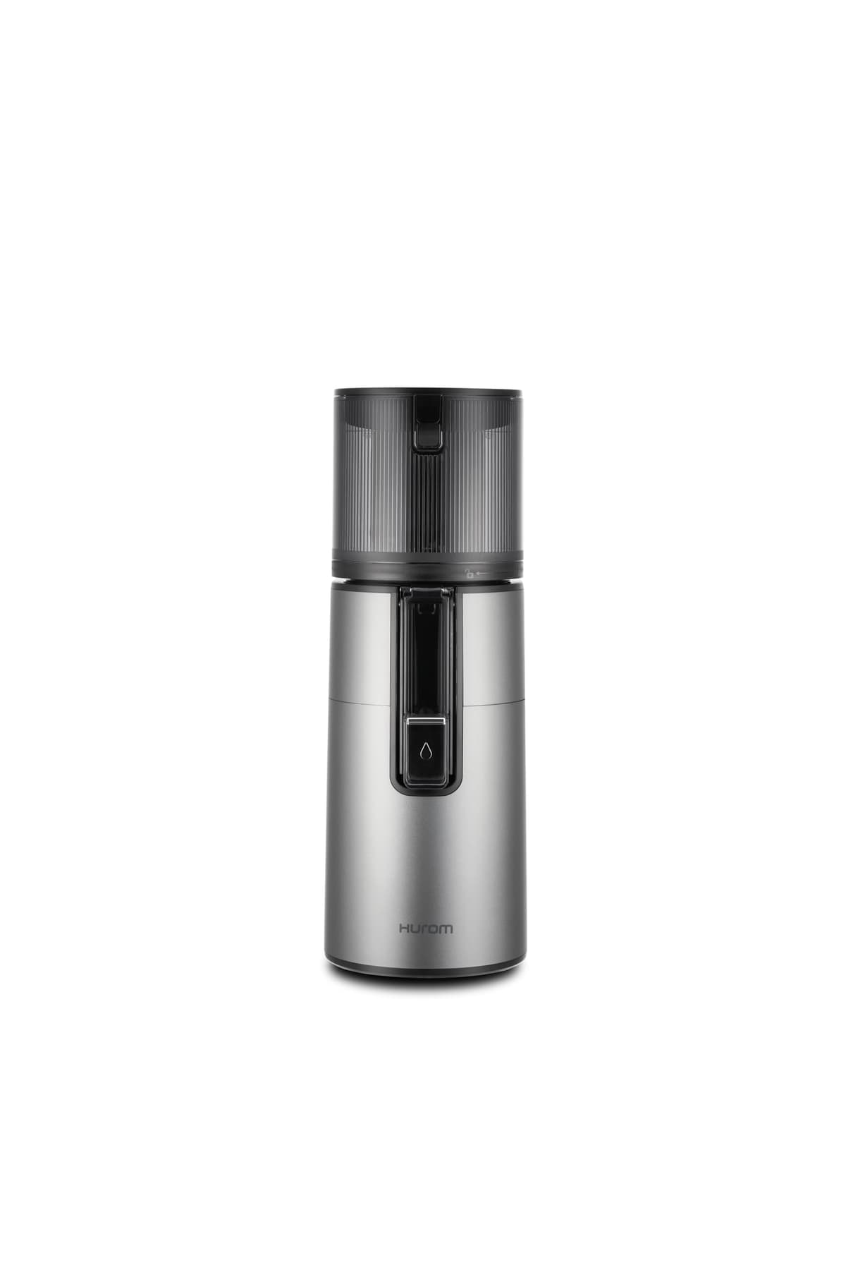Hurom H400 Easy Clean Slow Juicer - Motor silencioso y tolva amplia (Titanium)