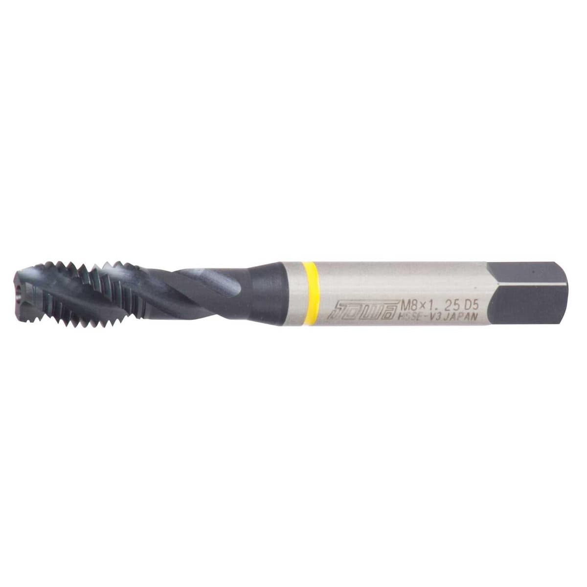 Sowa M27 x 3mm Tapadora de rosca HSSE-V3, flauta helicoidal para agujeros ciegos 123679