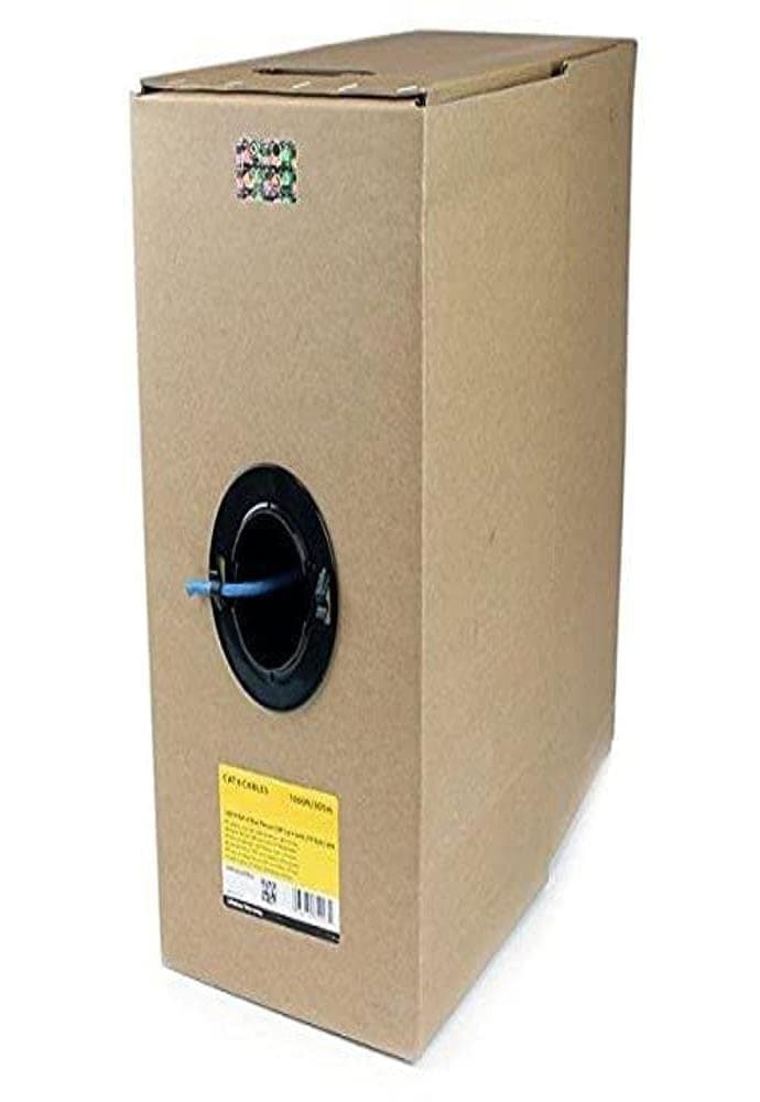 Cable Ethernet Cat 6 a Granel StarTech.com - 1000 ft. - Sólido - Clasificación contra fuego Plenum CMP/FT6 - Verificado ETL - Azul - Cumple TAA WIRC6CMPBLU