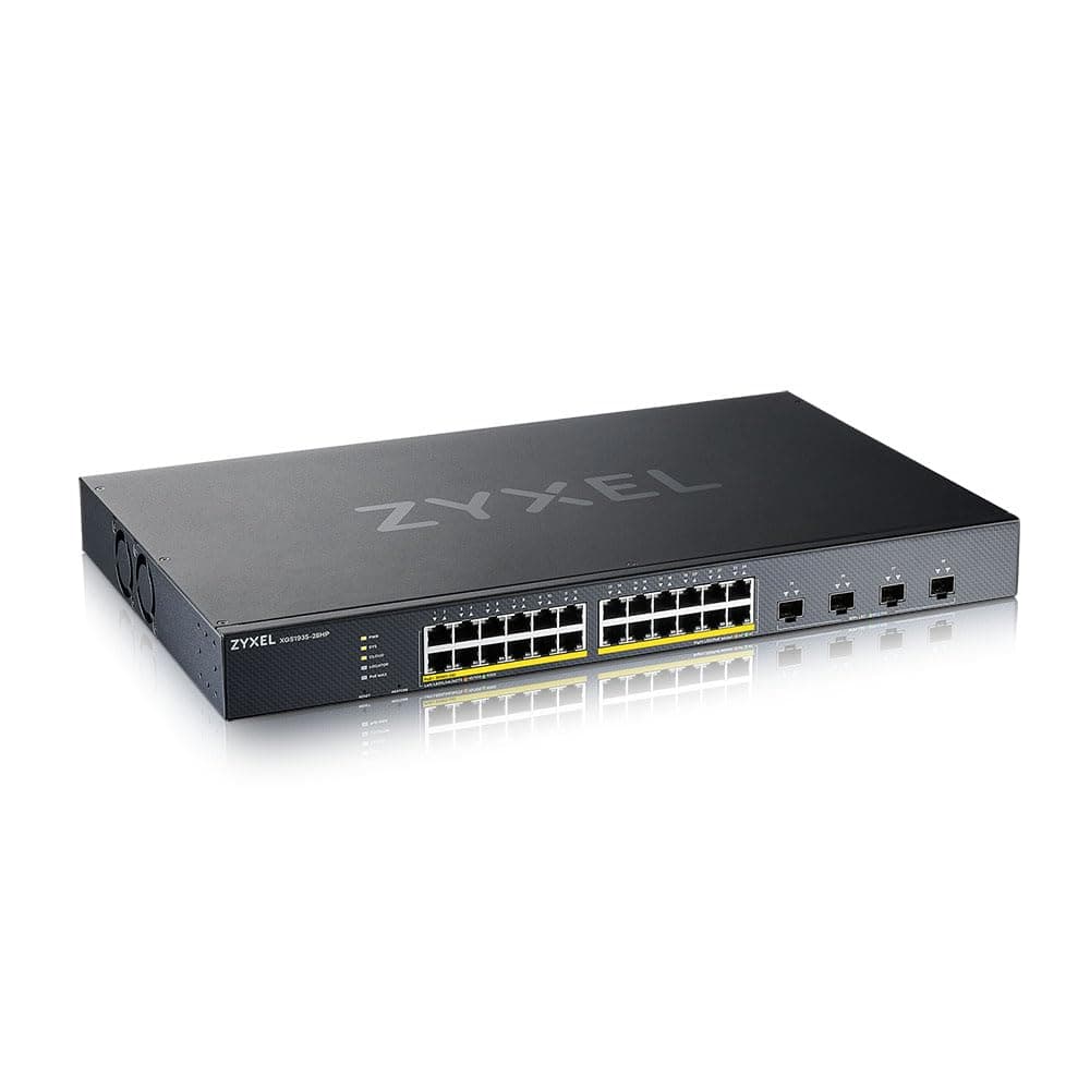 Zyxel XGS1935-28HPV2 Switch Gestionado Smart-L2 24 Puertos PoE+ 375W con 4x 10G SFP+ XGS1935-28HP-US0101F