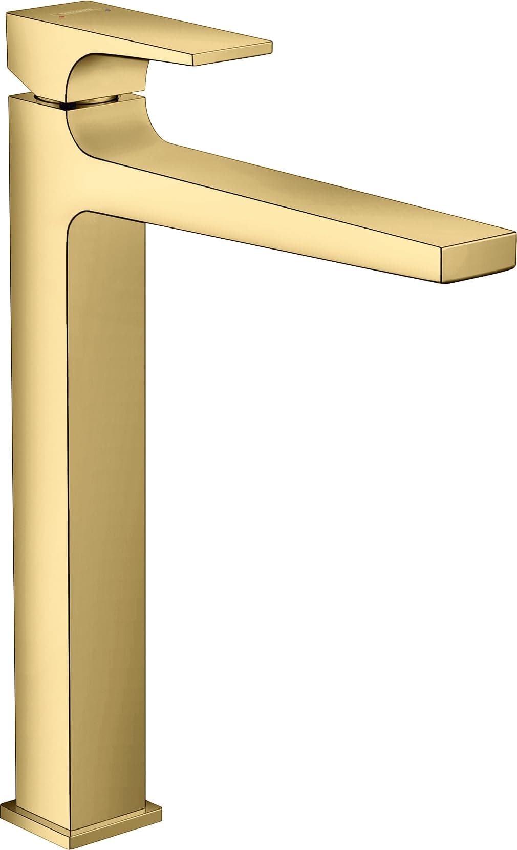 Mezcladora de lavabo Hansgrohe Metropol 260 monomando con desagüe push-open, Oro pulido, 32512990
