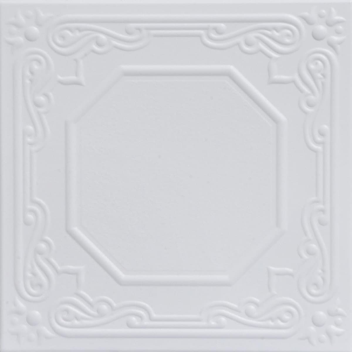 À LA MAISON CEILINGS R32c Placa de techo de espuma Topkapi Palace para pegar (384 sq. ft./caja), paquete de 144, Blanco Ultra Puro - Satinado (Behr) R32Cupws-144