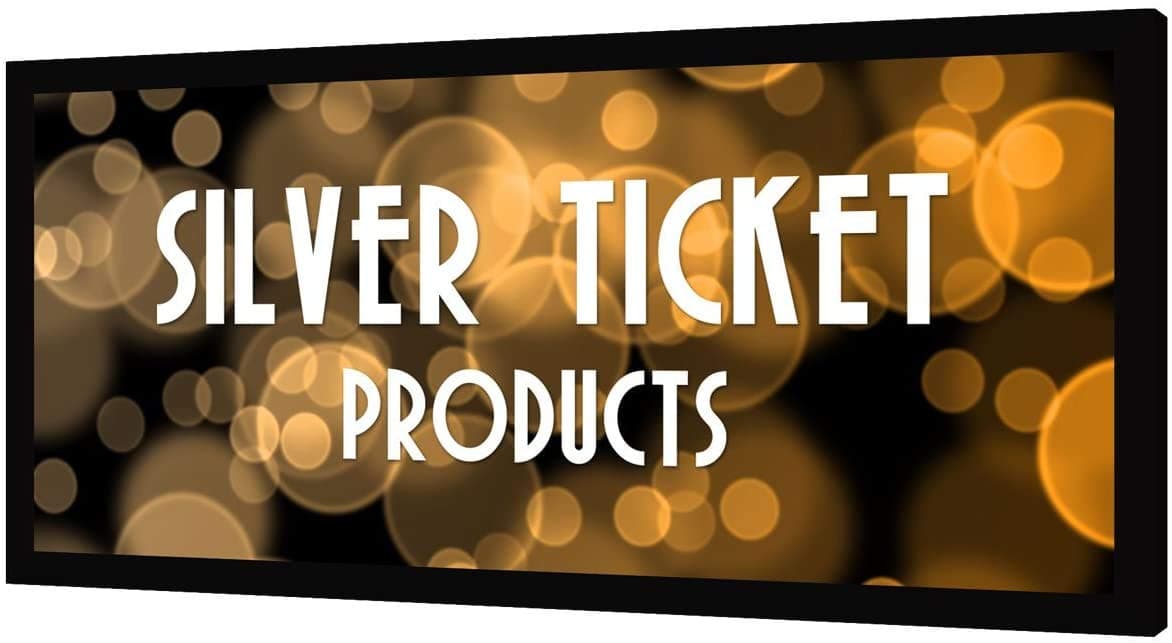 Silver Ticket STR Series 115" 2.35:1 Tela Plateada 1.5 Gain STR-235115-S