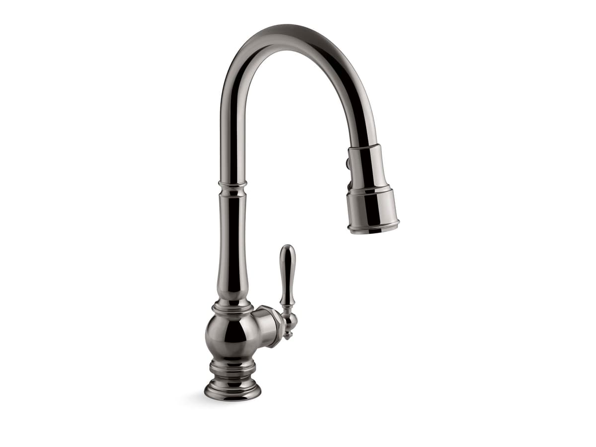 Kohler Artifacts Grifo de Cocina con Caño Extraíble y 3 Funciones 99259-TT