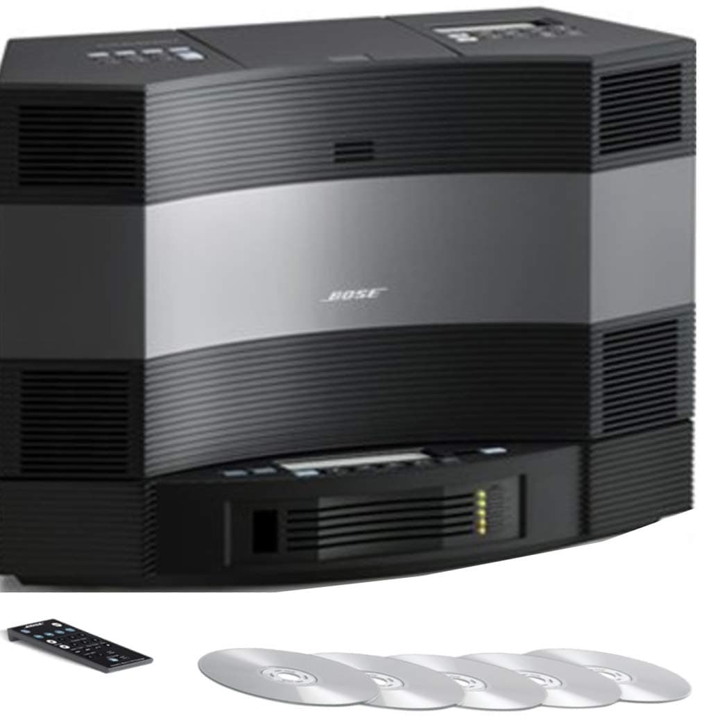 Bose Acoustic Wave Music System con 5-CD Multi Disc Changer II Graphite Grey (Renewed) Allow 4-6 weeks for delivery-cr