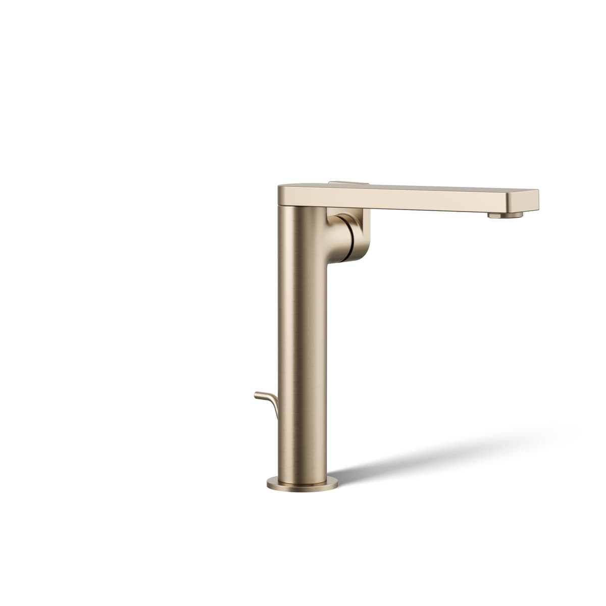 Kohler Composed Grifo alto monomando para lavabo, Vibrant Brushed Bronze, 1.2 gpm 73168-4-BV