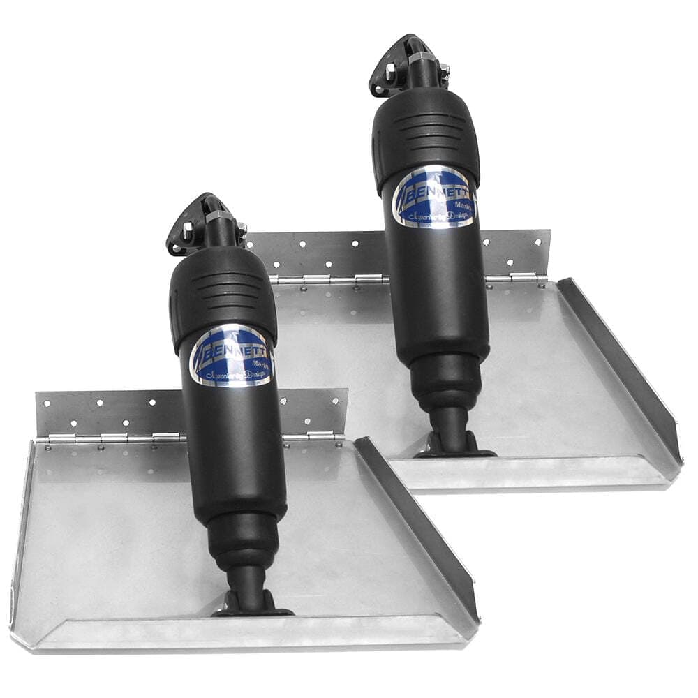 Kit de trim tabs Bennett Marine BOLT1212ED 12" x 12" para espacios reducidos
