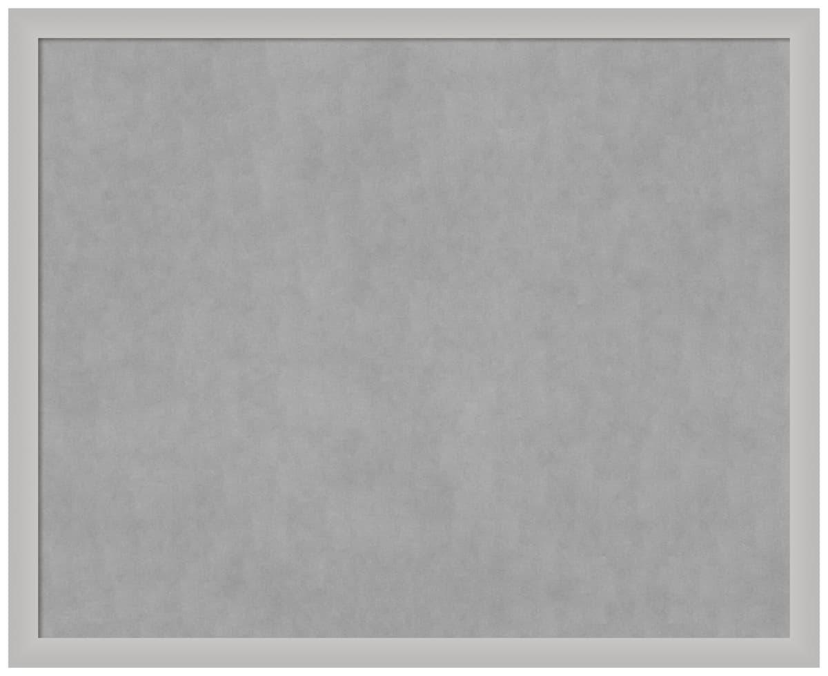 Amanti Art Pizarra magnética enmarcada Low Luster Silver 43x35 28588198639