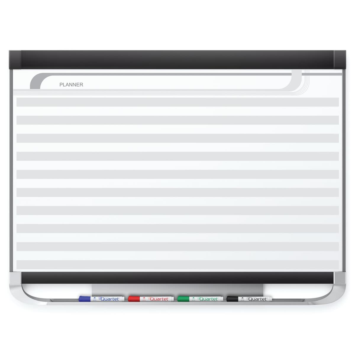 Quartet Prestige 2 Porcelain Planning System Magnético 3' x 2' Líneas Horizontales (PP132P2)