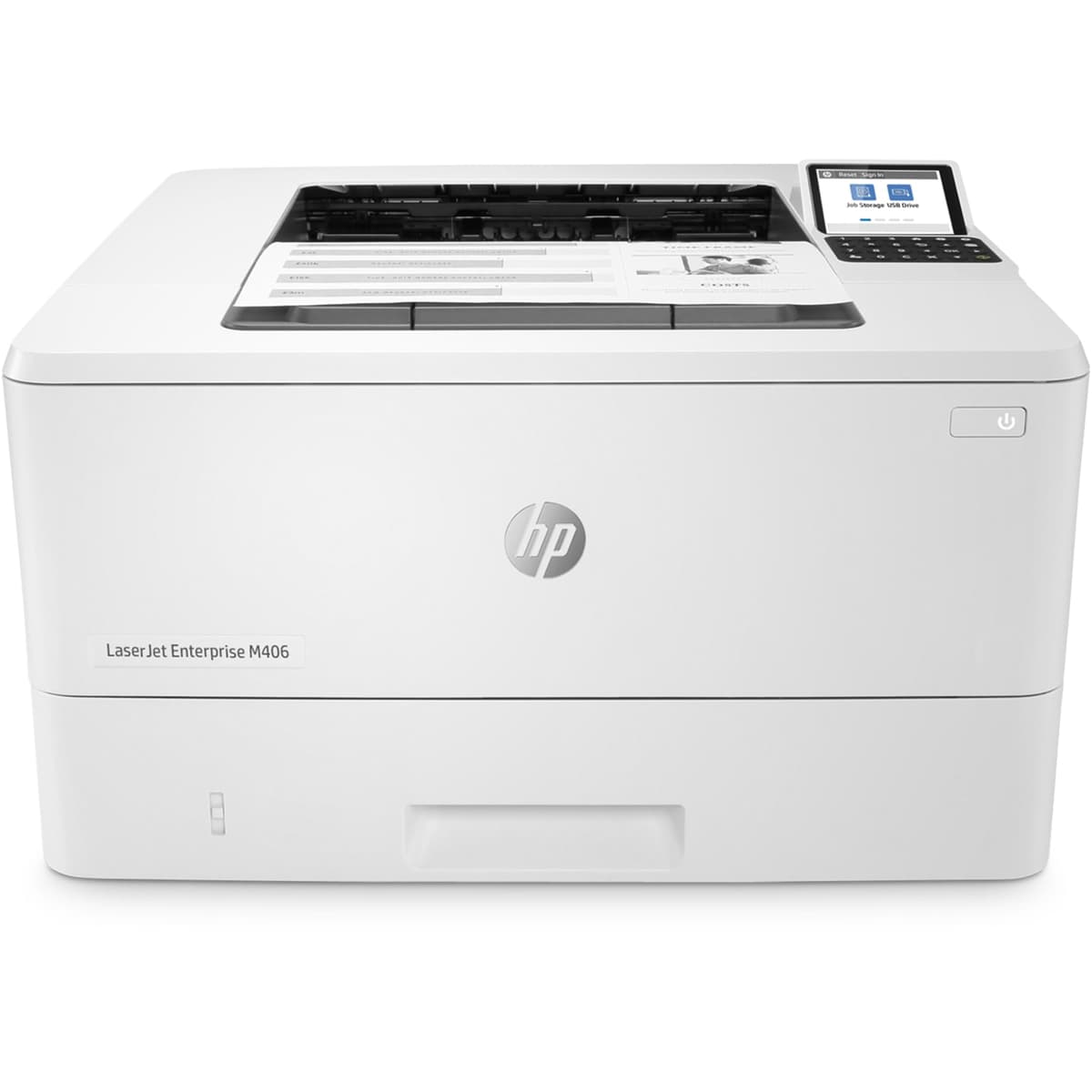 HP LaserJet Enterprise M406dn monocromo con Ethernet y dúplex automático 3PZ15A#BGJ