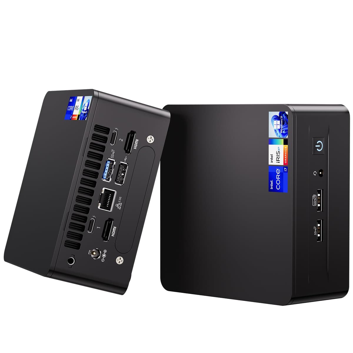 NENCHIN Intel NUC 13 Pro (compatible ASUS NUC13ANHi7) - Core i7-1360P, 32GB RAM, 1TB SSD, Win 11 Pro