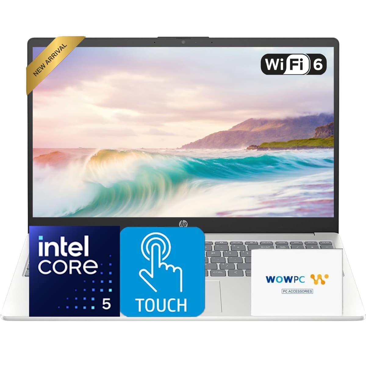 HP Pavilion 15.6" FHD pantalla táctil, Intel i5-1334U de 10 núcleos, 32 GB RAM, 1 TB almacenamiento (512 GB SSD + 512 GB externo), Wi-Fi 6, larga duración de batería, Windows 11 con Microsoft Office