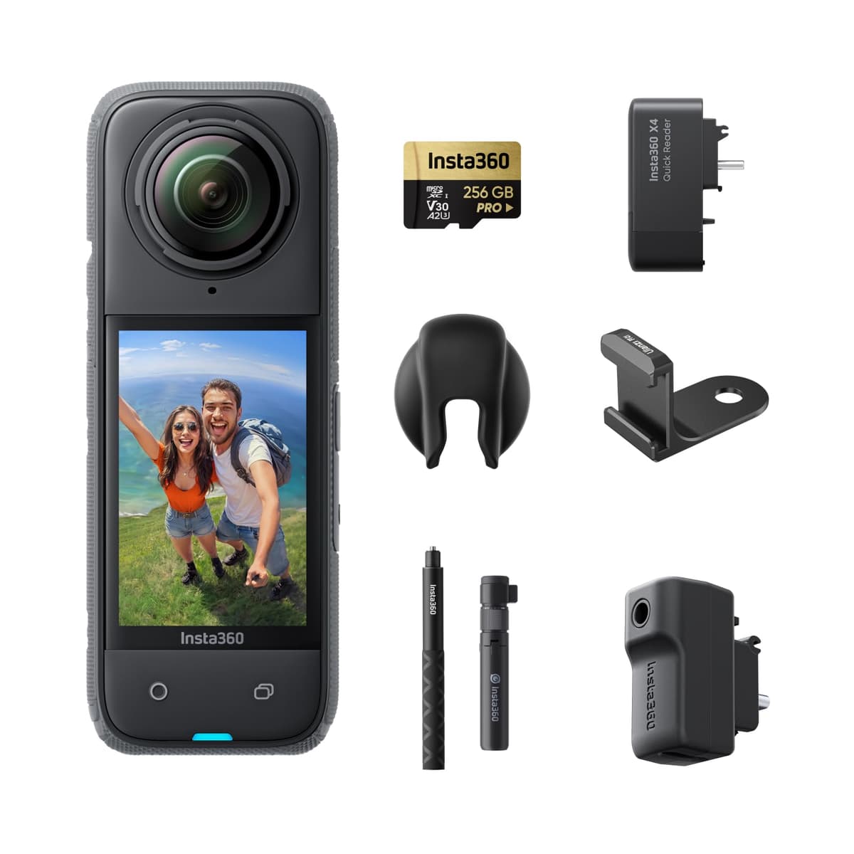 Insta360 X4 Creator Bundle - Cámara 360 8K con Accesorios CINSABMA-C