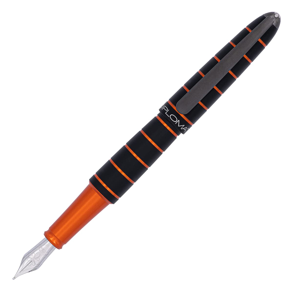 Diplomat ELOX Pluma fuente 14CT EF, hecha a mano, plumín 14K, caja de regalo 4009746015787