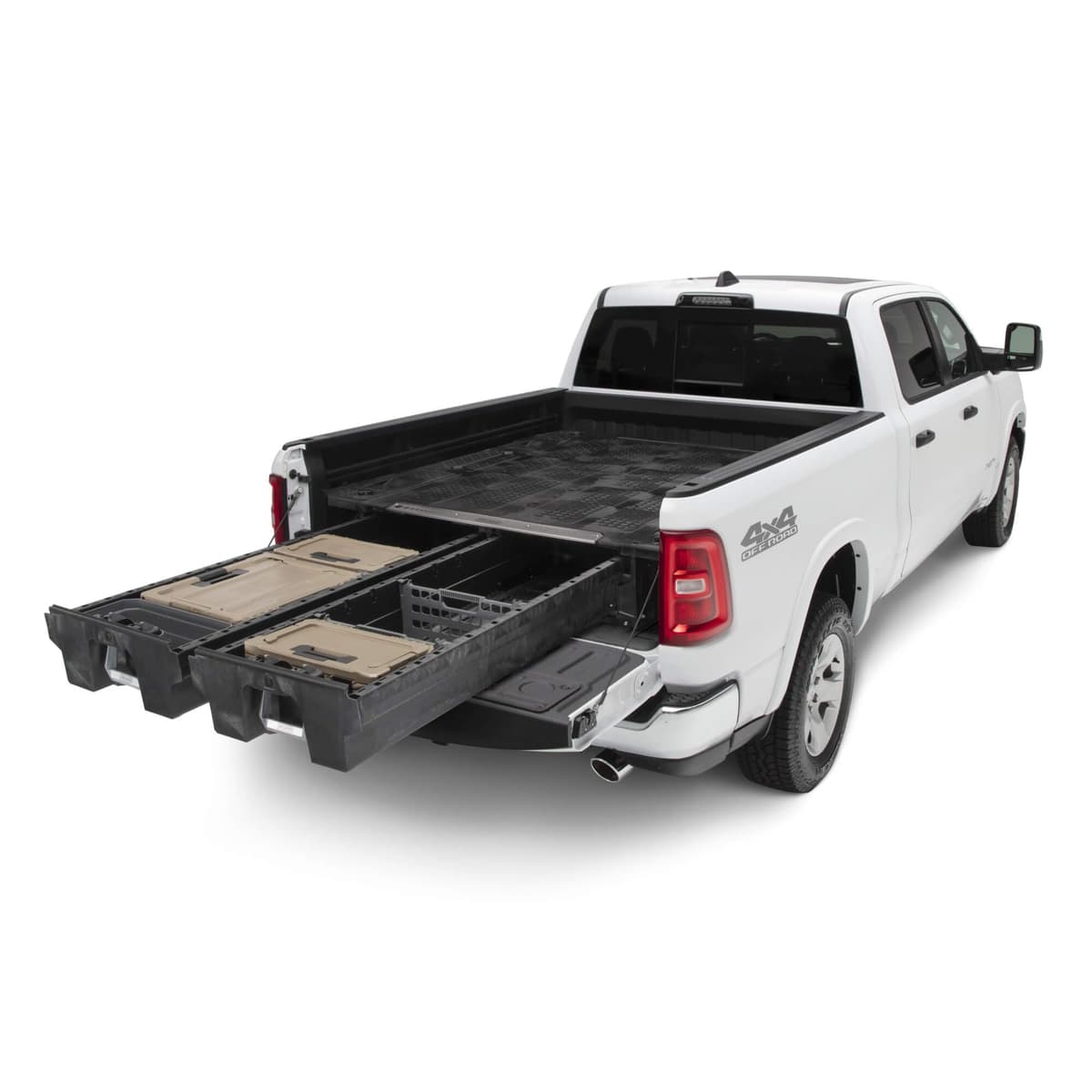 Sistema de Almacenamiento DECKED para Caja de Camioneta con Accesorios del Sistema | Compatible con RAM 1500 (2009-2018) 1500 Classic (2019-presente) 5'7" XR3