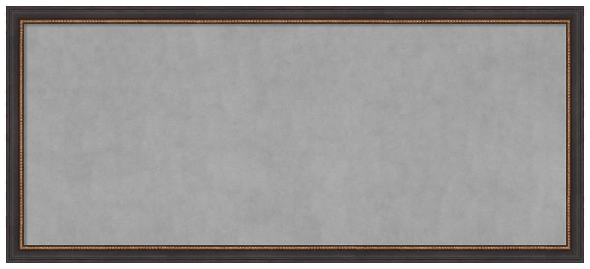 Tablero magnético enmarcado Amanti Art Ashton Black 51x23 Oversize 28588191829