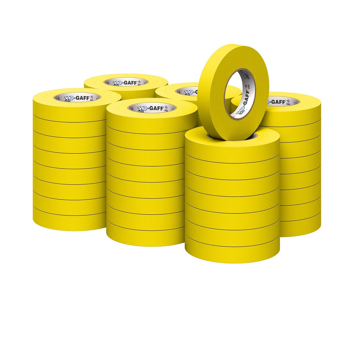Cinta Gaffers Pro Gaff 1" x 55 yd - Yellow Pro-Gaffer-11-1x55-Y