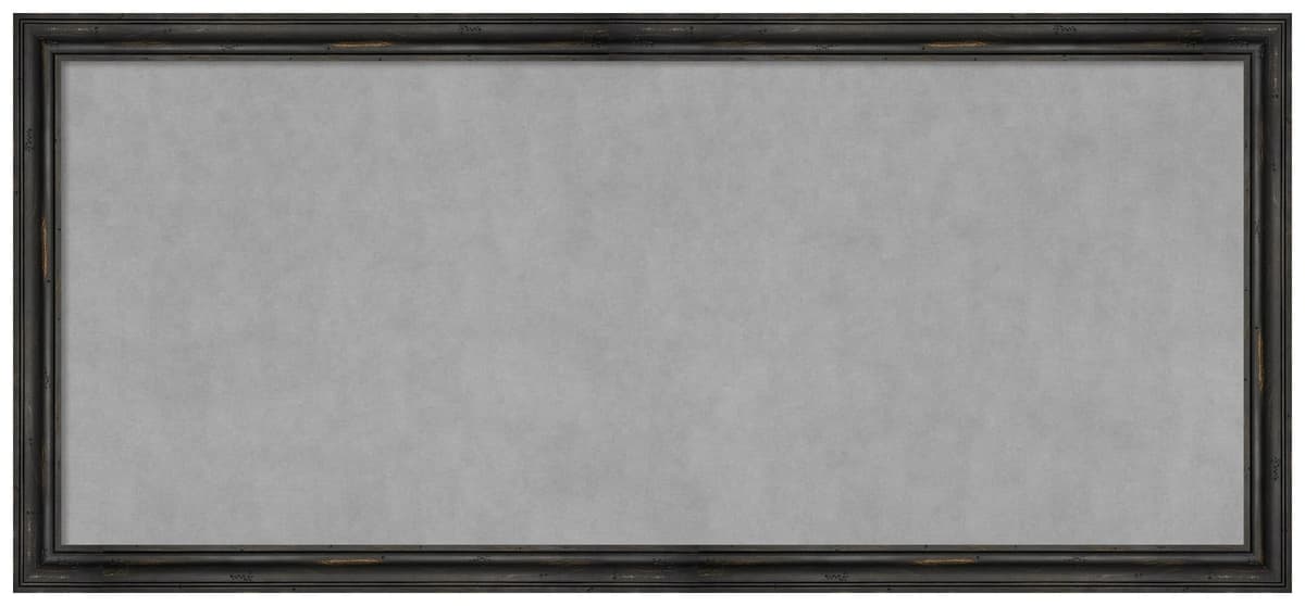 Tablero magnético Amanti Art 51x23 con marco Rustic Pine Black Narrow - Área magnética 48x20 28588191770