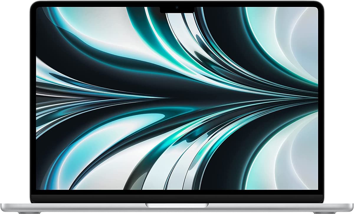 Apple MacBook Air mediados de 2022 con chip Apple M2, 13.6 pulgadas, 8 GB RAM, 256 GB SSD - Plateado (Reacondicionado) MLXY3LLA