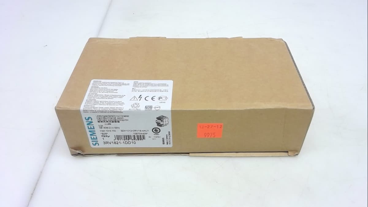 Siemens 3RV18 21-1DD10 Interruptor/Protector 3.2A, tamaño S0