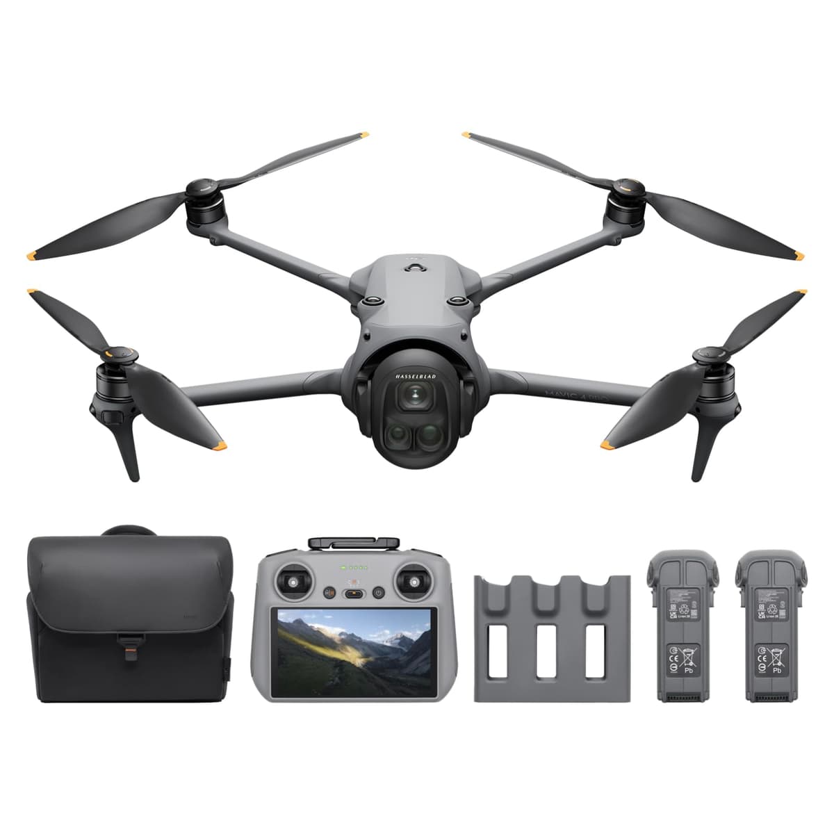 DJI Mavic 4 Pro Fly More Combo con DJI RC 2, dron tri-cámara 100MP Hasselblad, 51 min vuelo 6937224109940