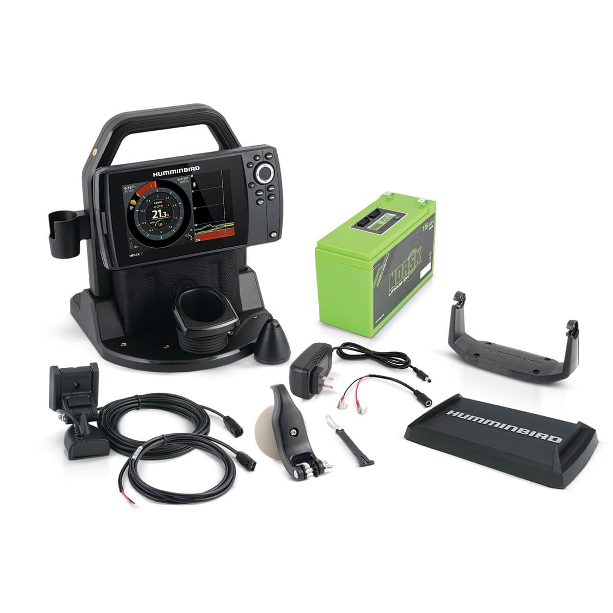 Humminbird ICE Helix 7 G4 - fish finder con Dual Spectrum CHIRP y GPS 411760-1