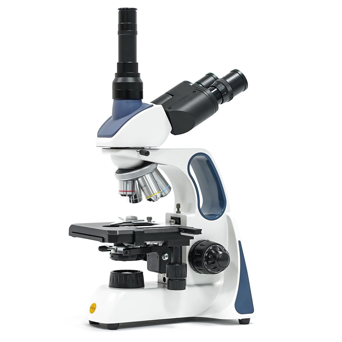 SWIFT SW400 Microscopio Compuesto Trinocular 40X-2500X con Óptica Infinity y Platina Mecánica Pengjia19081