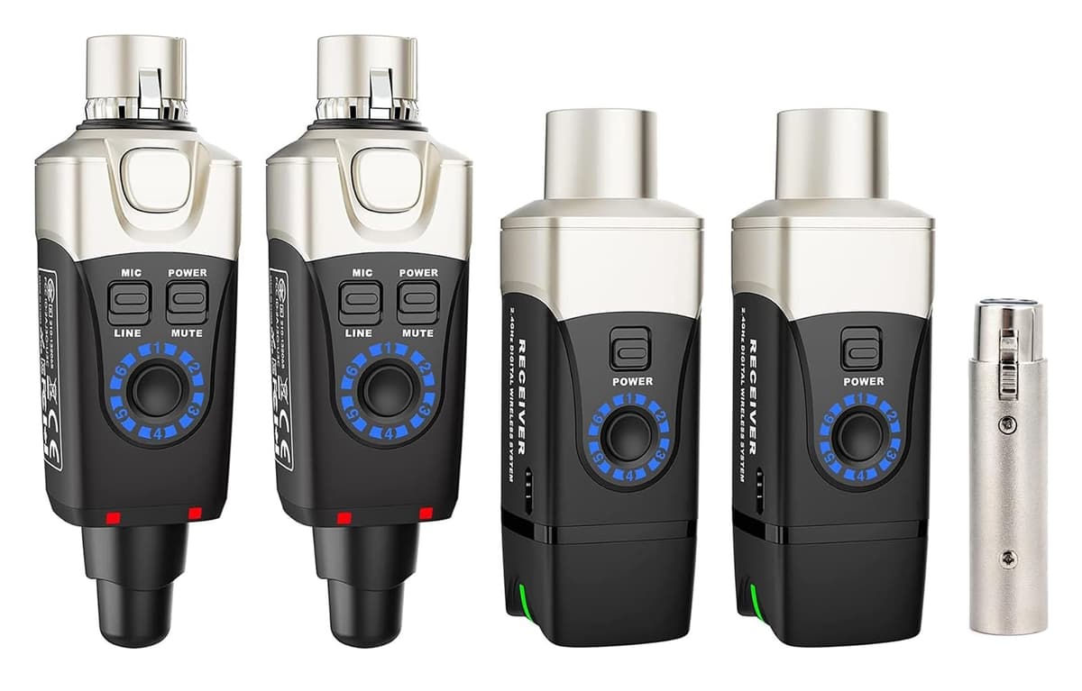 Xvive U3D - Sistema Inalámbrico Stereo Plug-on XLR