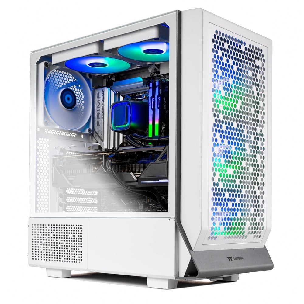Skytech Gaming Omega 2 Desktop PC - Intel i7 14700F, RTX 4060, 1TB NVMe, 16GB DDR5, 360mm ARGB AIO, Wi-Fi, Windows 11 ST-OMEGA2-1830-W-AM
