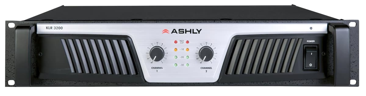 Ashly KLR-3200 Amplificador de Potencia Estéreo 2 Canales