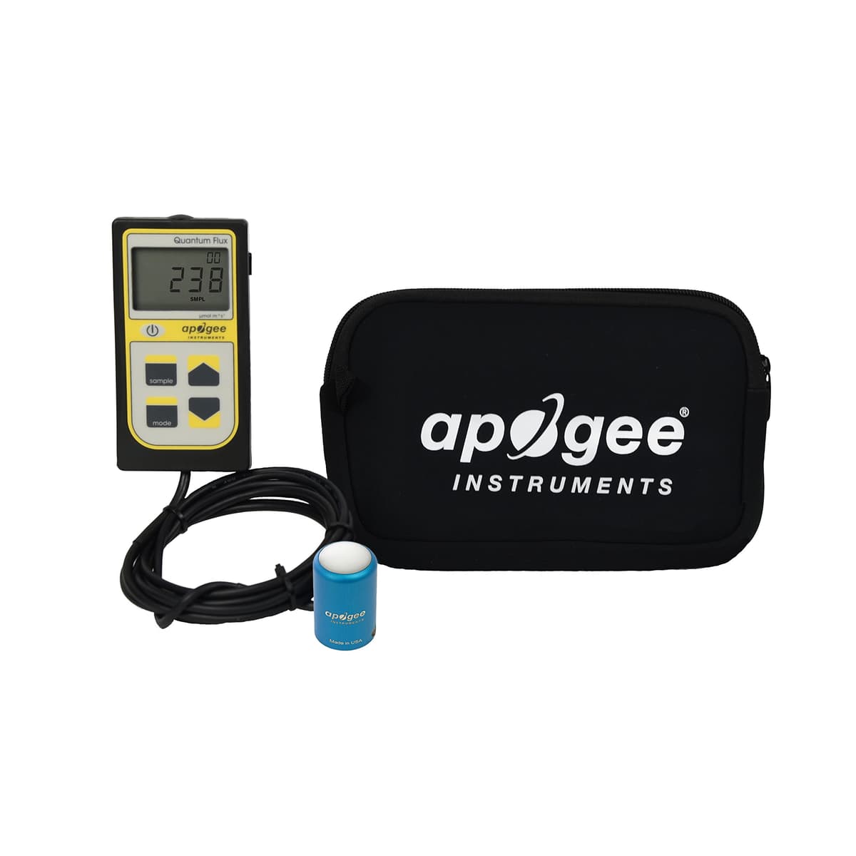 Apogee MQ-500 Medidor PAR cuántico de espectro completo - Medidor digital PPFD para luces y monitoreo de plantas 3108