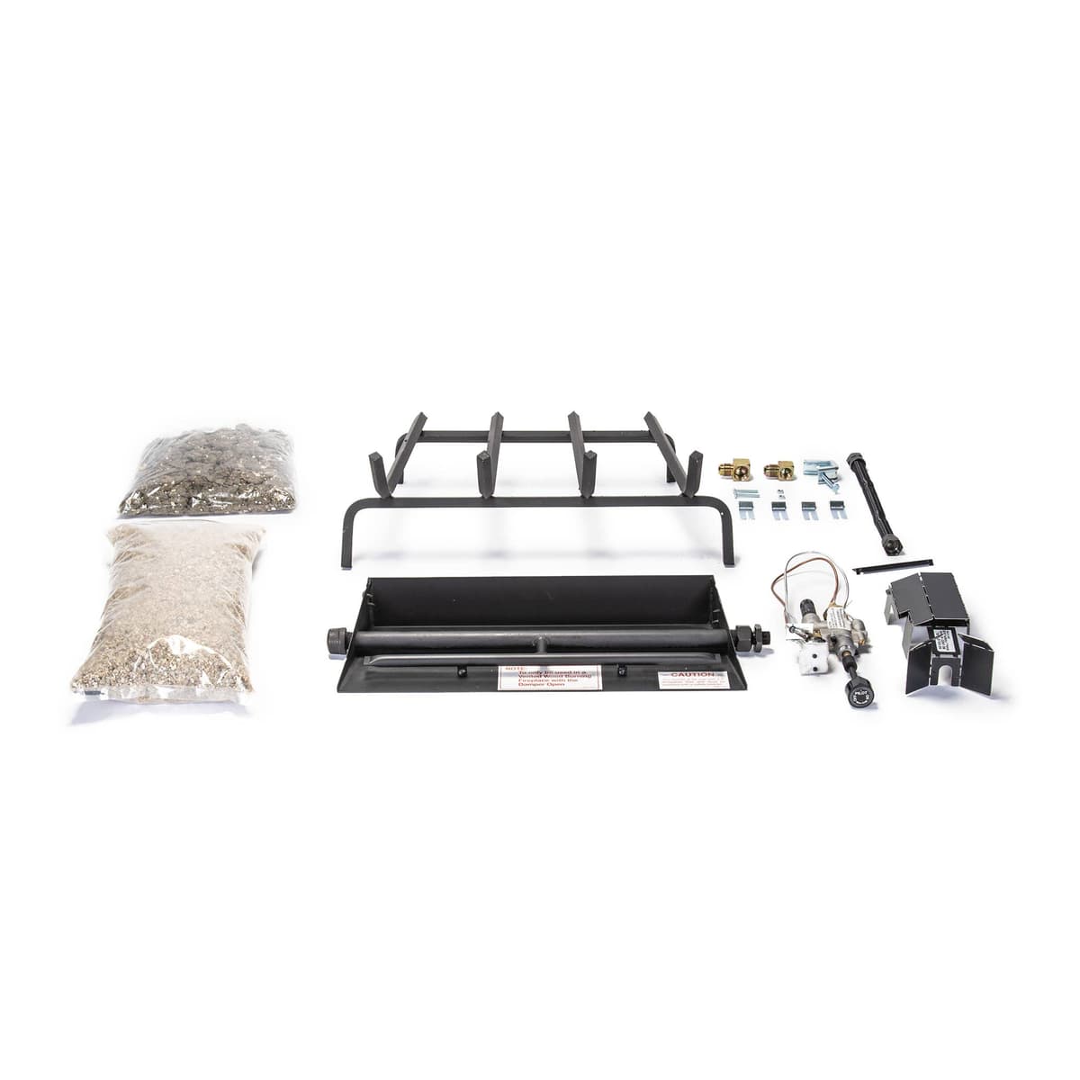 RealFyre Peterson Sistema de quemadores triple G45 18" para gas propano con kit de piloto de seguridad G45-18/20P